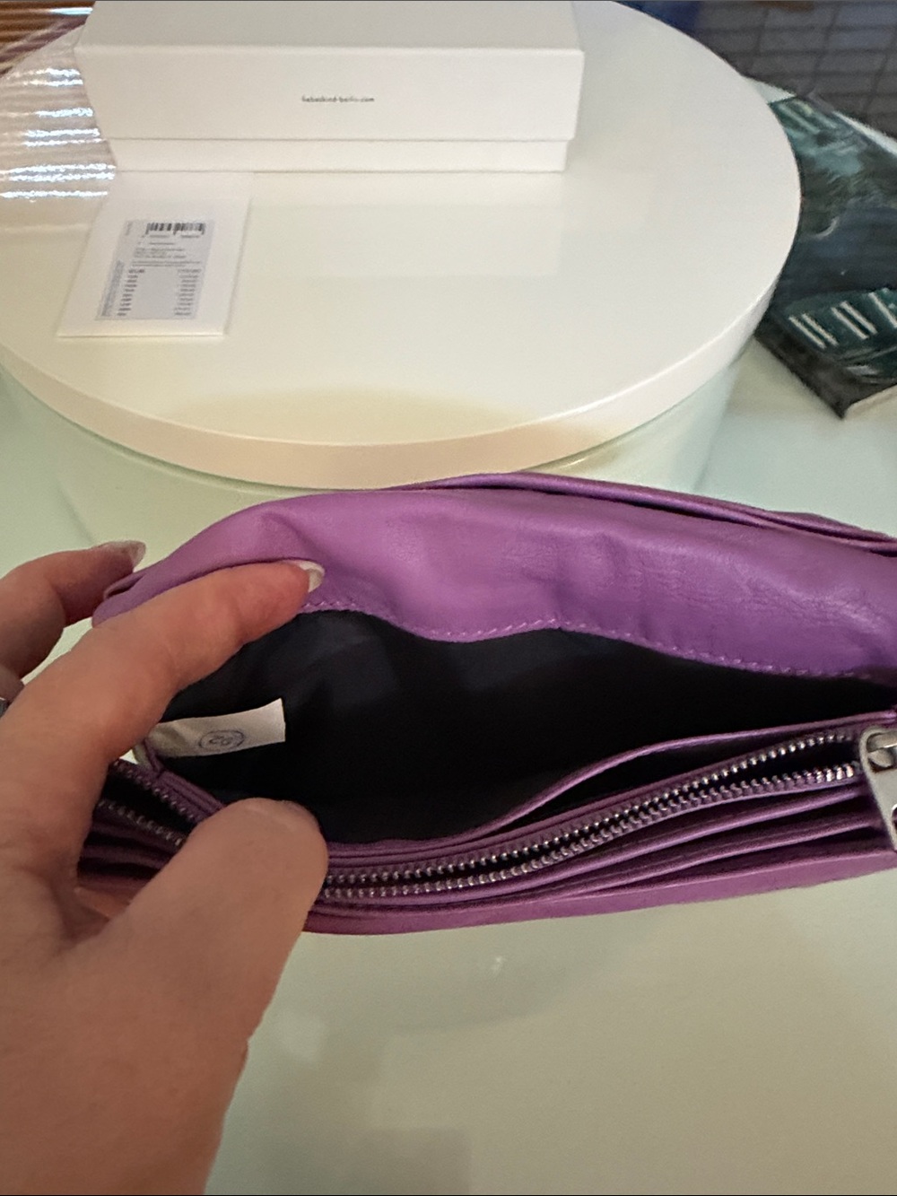 Liebeskind lilac buttery leather wallet. Brand new with tags! - Picture 11 of 12